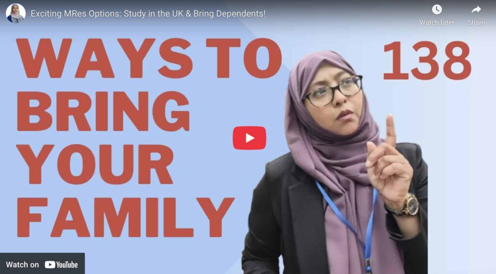 Watch: agents promote MRes as route to bring dependants