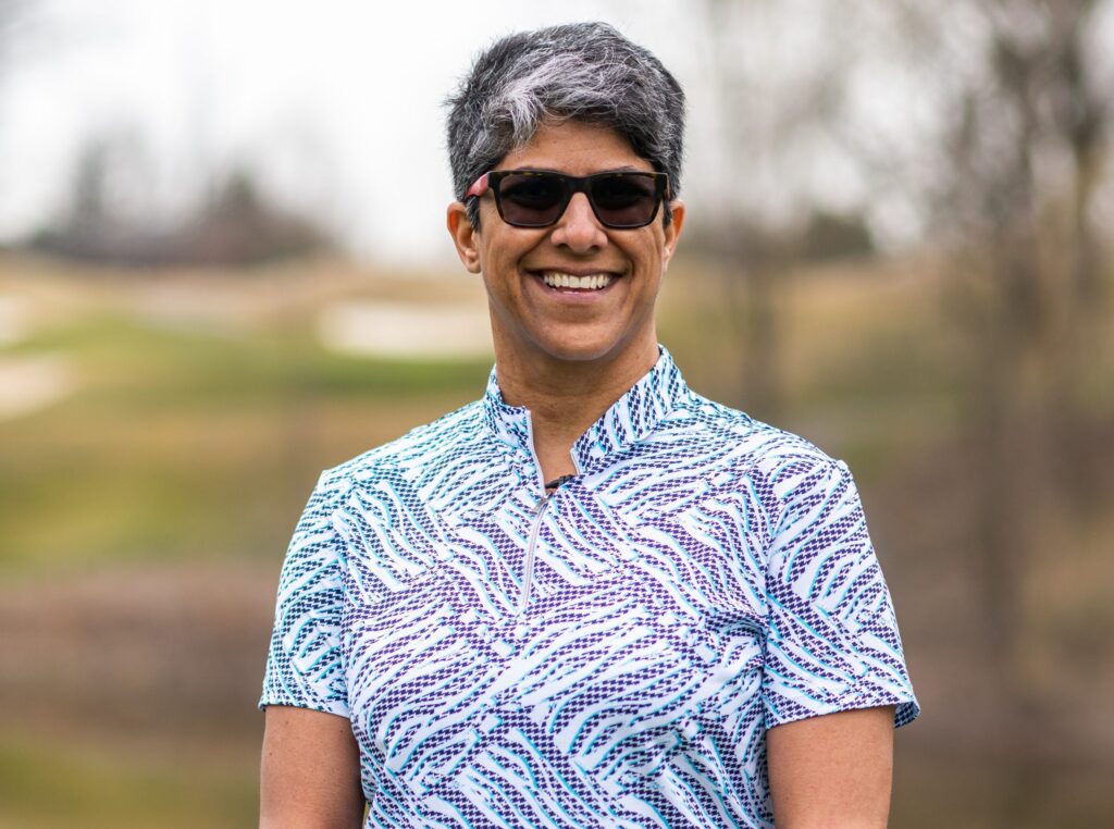 Golfer Fareen Samji is breaking barriers in sport