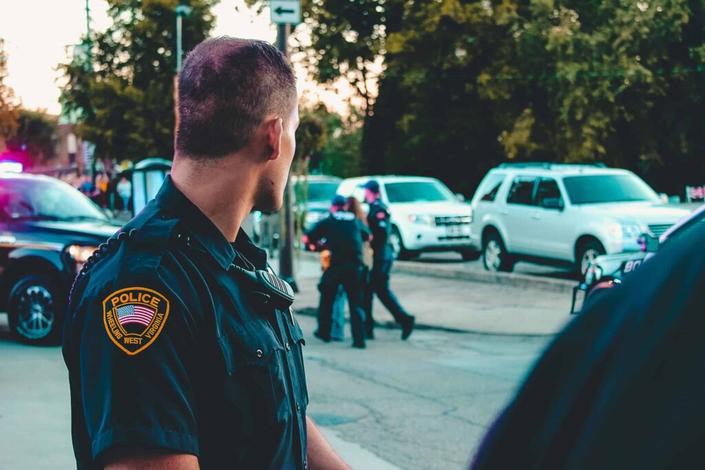 US police officer.