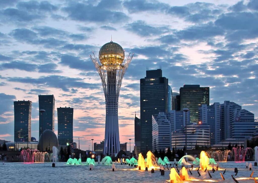 Astana skyline, Kazakhstan.