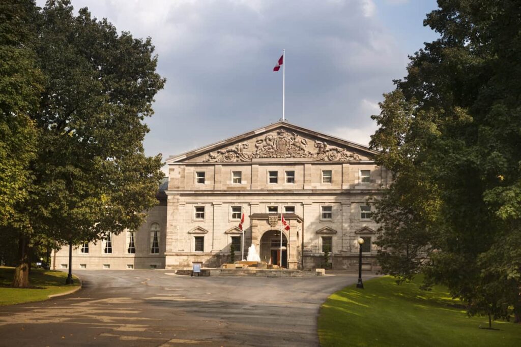 Rideau Hall, Ottawa, Canada.