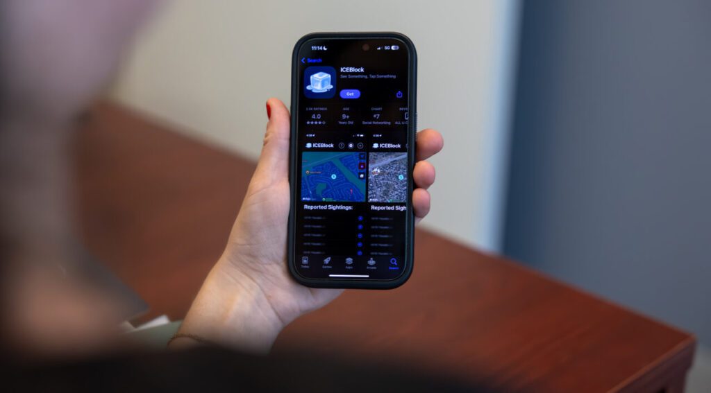 Mobile App ICEBlock Being Used to Track Immigration Authorities