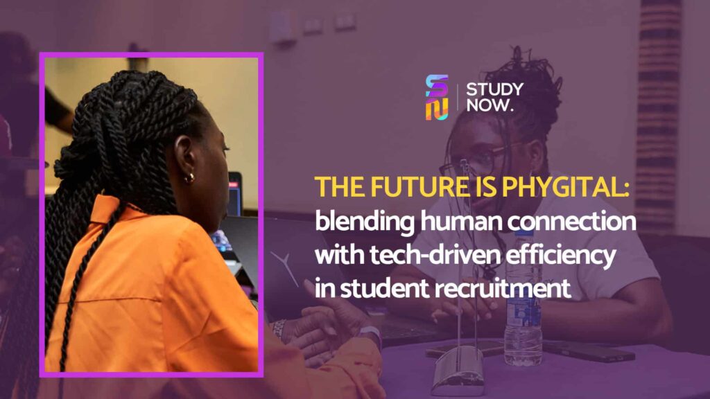 blending human connection with tech-driven efficiency in student recruitment
